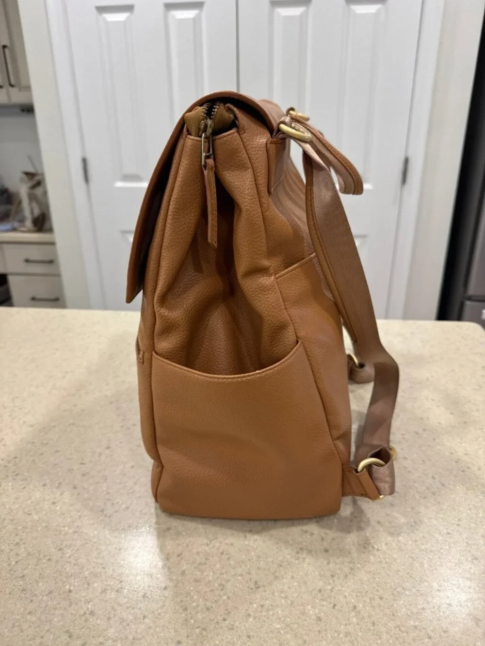 Freshly Picked Classic Diaper Bag, Butterscotch